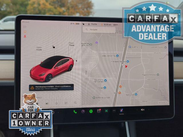used 2020 Tesla Model 3 car, priced at $18,795