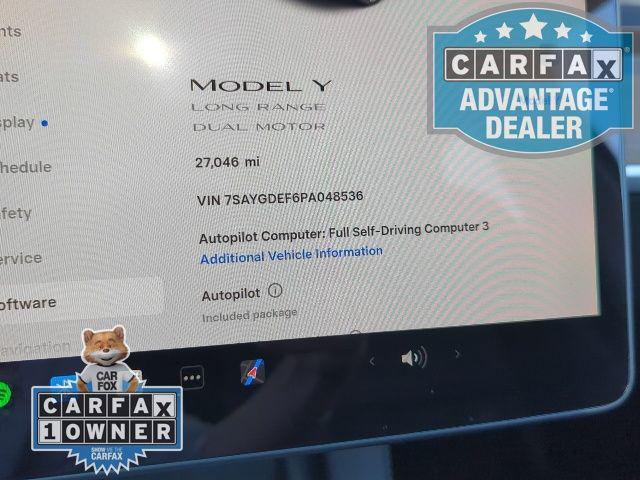 used 2023 Tesla Model Y car, priced at $32,995