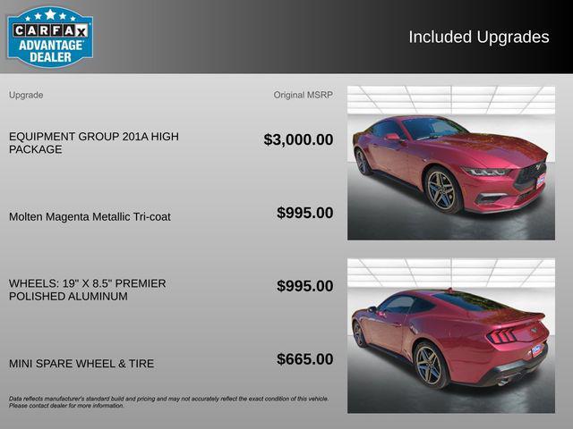 used 2025 Ford Mustang car, priced at $36,295
