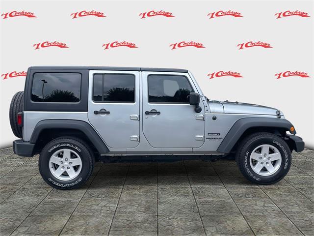used 2017 Jeep Wrangler Unlimited car, priced at $16,776