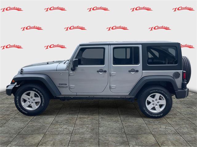 used 2017 Jeep Wrangler Unlimited car, priced at $16,776