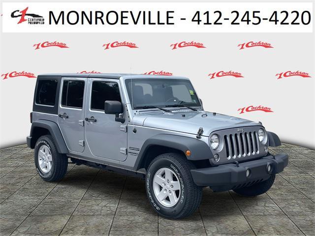 used 2017 Jeep Wrangler Unlimited car, priced at $16,776