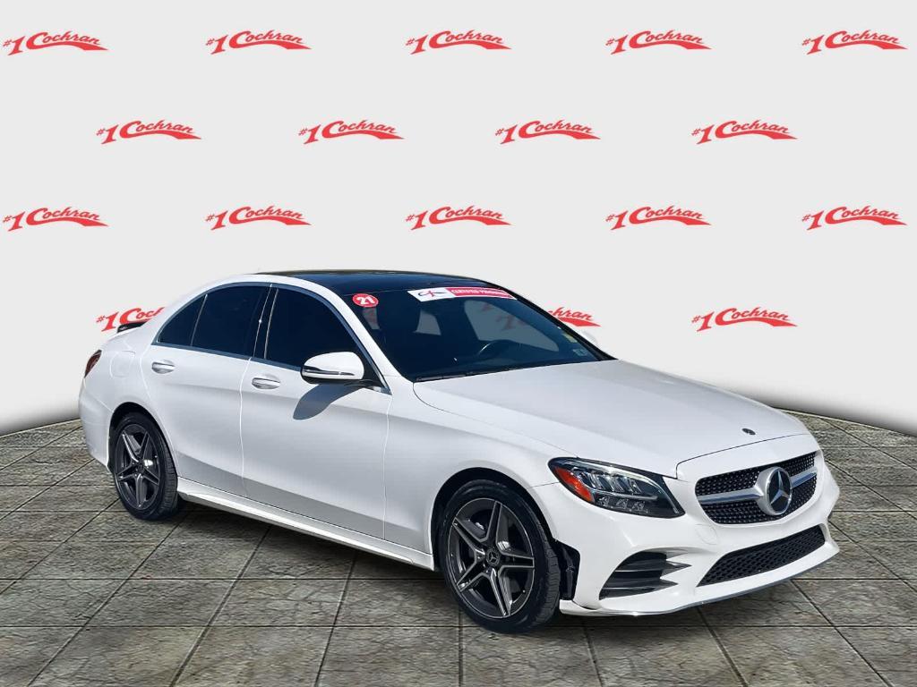 used 2021 Mercedes-Benz C-Class car