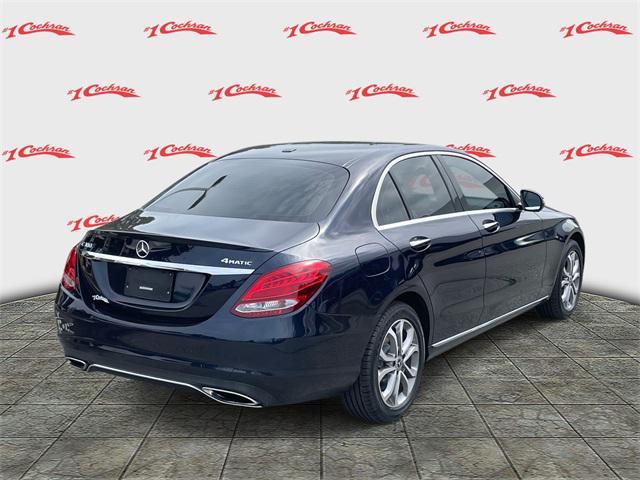 used 2018 Mercedes-Benz C-Class car, priced at $17,998