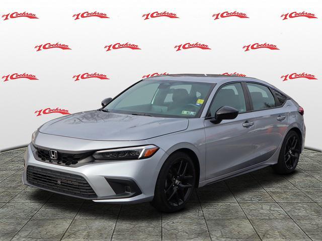 used 2022 Honda Civic car, priced at $22,600