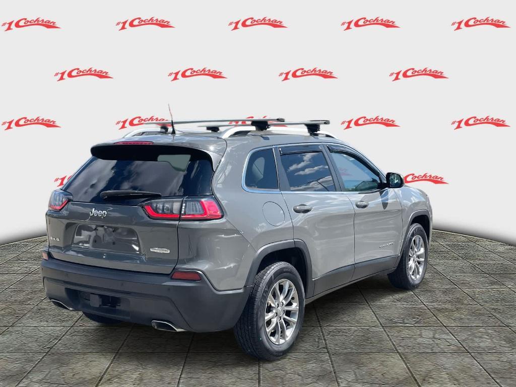 used 2021 Jeep Cherokee car, priced at $20,996