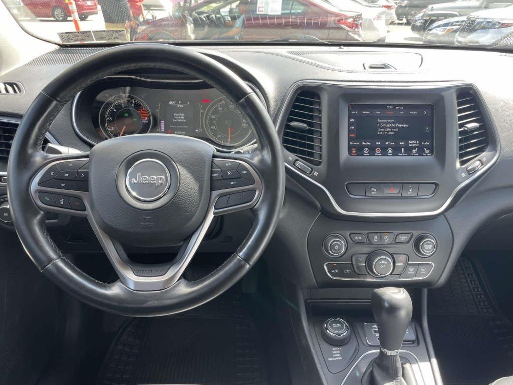 used 2021 Jeep Cherokee car, priced at $20,996