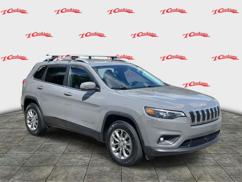 used 2021 Jeep Cherokee car, priced at $20,996