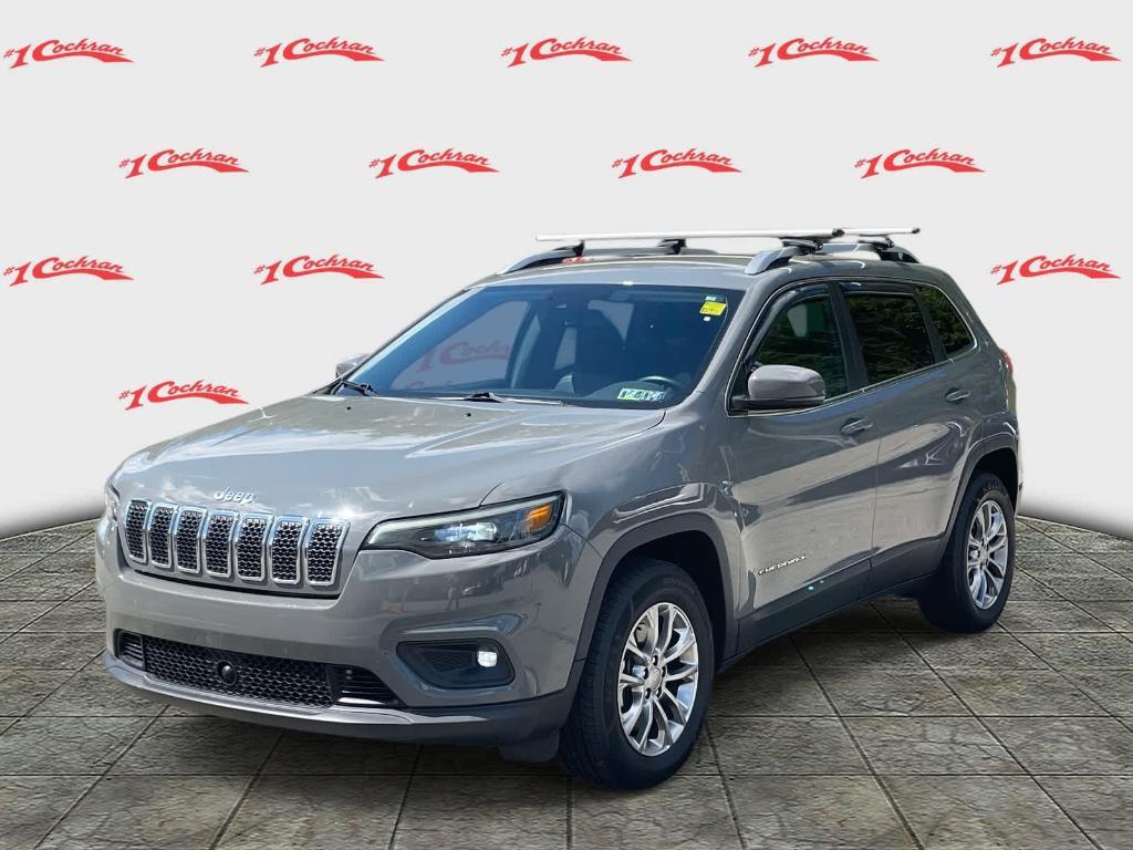used 2021 Jeep Cherokee car, priced at $20,996