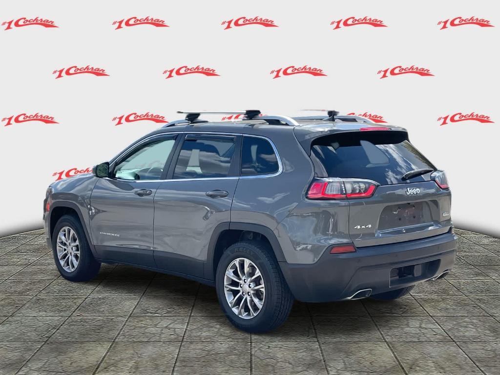 used 2021 Jeep Cherokee car, priced at $20,996