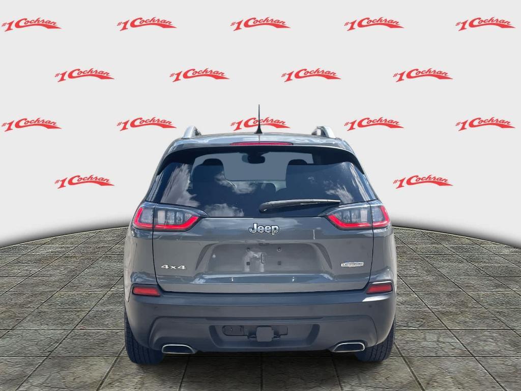 used 2021 Jeep Cherokee car, priced at $20,996