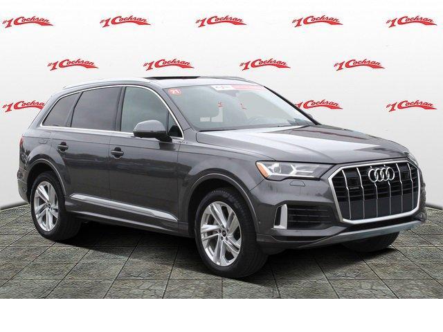 used 2021 Audi Q7 car, priced at $38,892