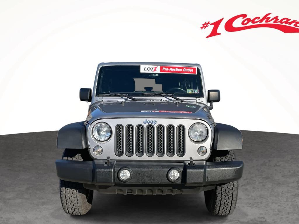 used 2016 Jeep Wrangler Unlimited car, priced at $16,998
