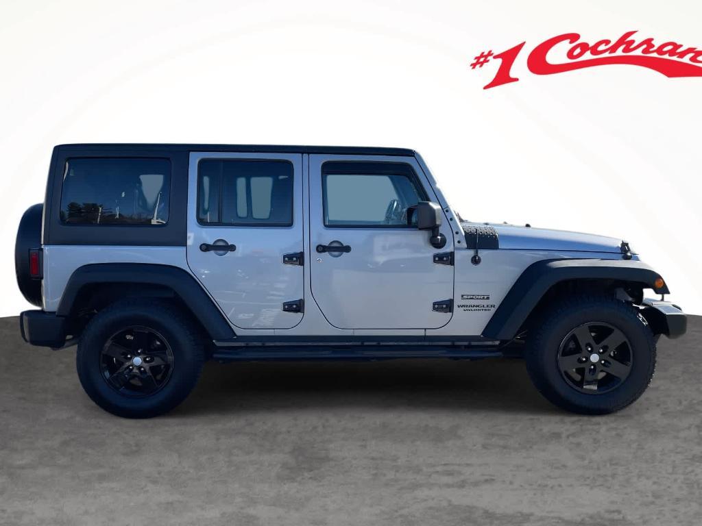 used 2016 Jeep Wrangler Unlimited car, priced at $16,998