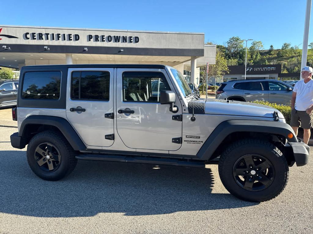 used 2016 Jeep Wrangler Unlimited car