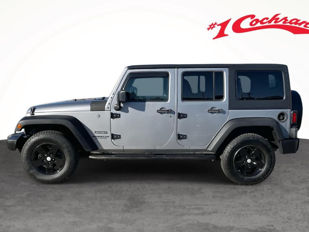 used 2016 Jeep Wrangler Unlimited car, priced at $16,998