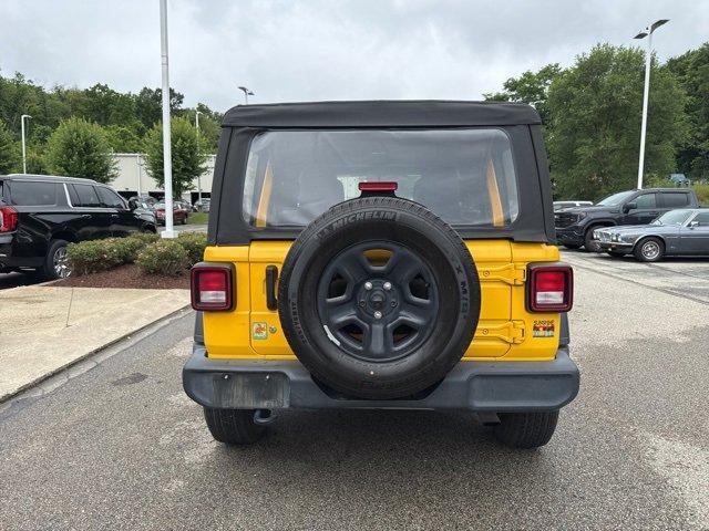 used 2021 Jeep Wrangler Unlimited car, priced at $28,993