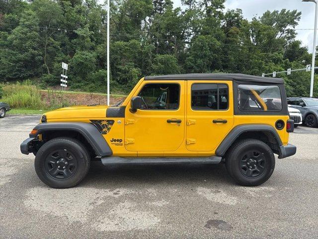 used 2021 Jeep Wrangler Unlimited car, priced at $28,993