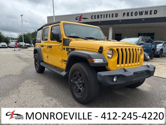 used 2021 Jeep Wrangler Unlimited car, priced at $28,993