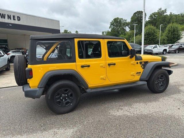 used 2021 Jeep Wrangler Unlimited car, priced at $28,993