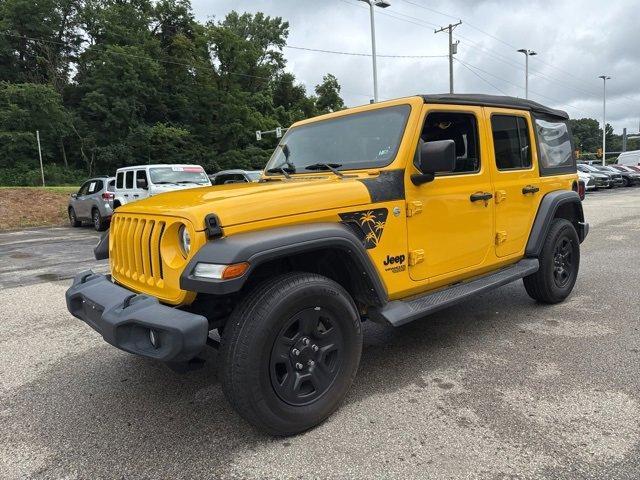 used 2021 Jeep Wrangler Unlimited car, priced at $28,993
