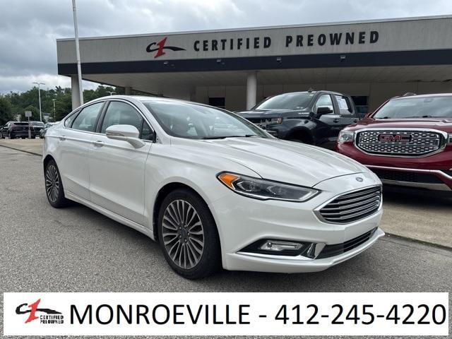 used 2017 Ford Fusion car, priced at $13,993