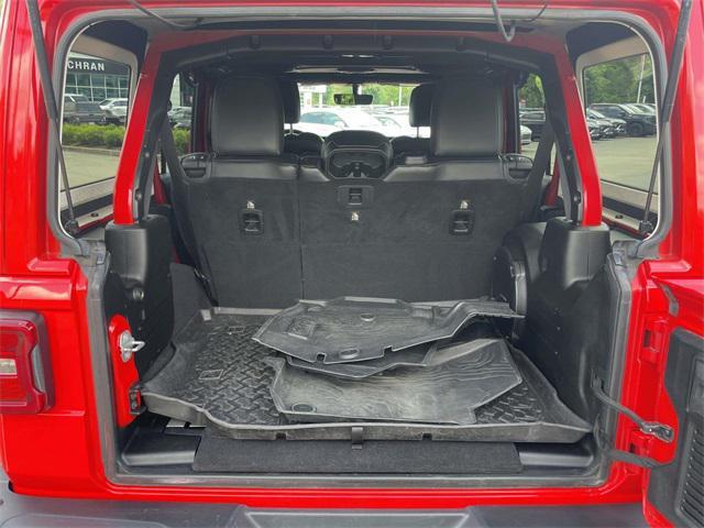 used 2018 Jeep Wrangler Unlimited car, priced at $22,586
