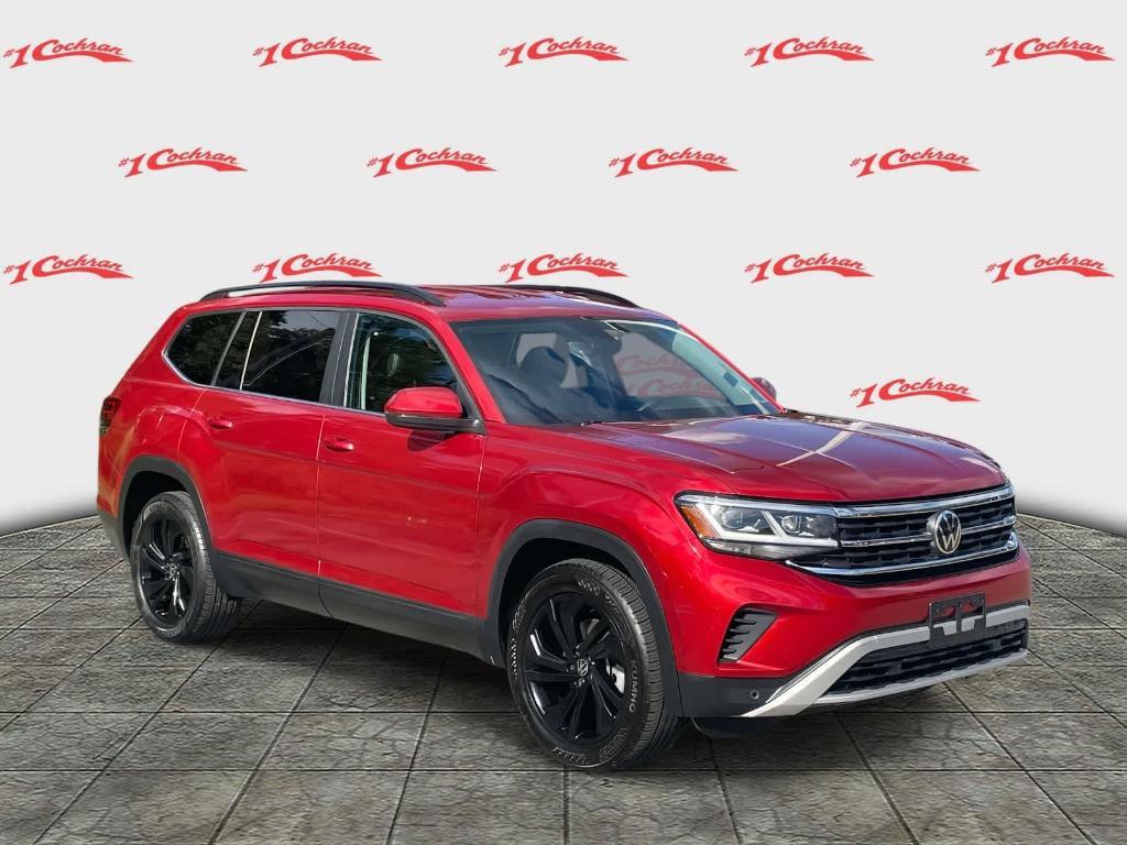 used 2022 Volkswagen Atlas car, priced at $27,499
