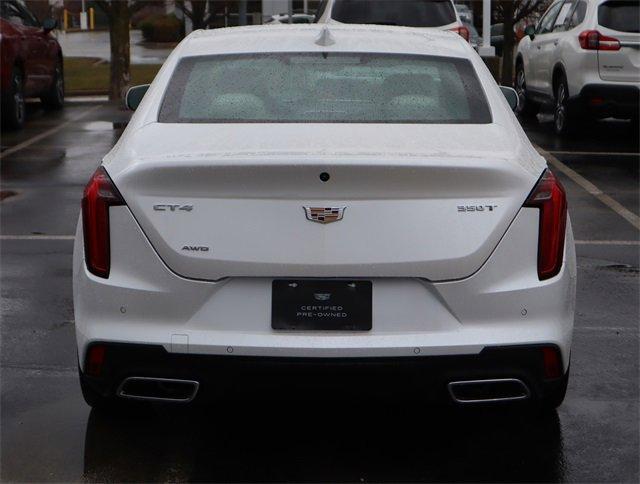 used 2025 Cadillac CT4 car, priced at $42,996