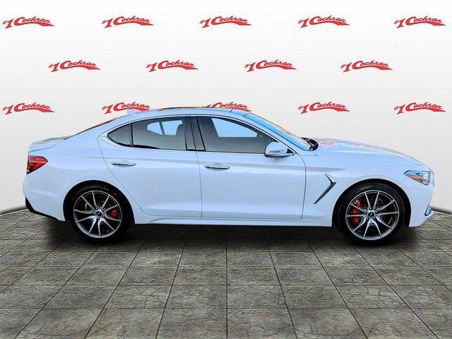 used 2021 Genesis G70 car, priced at $30,950