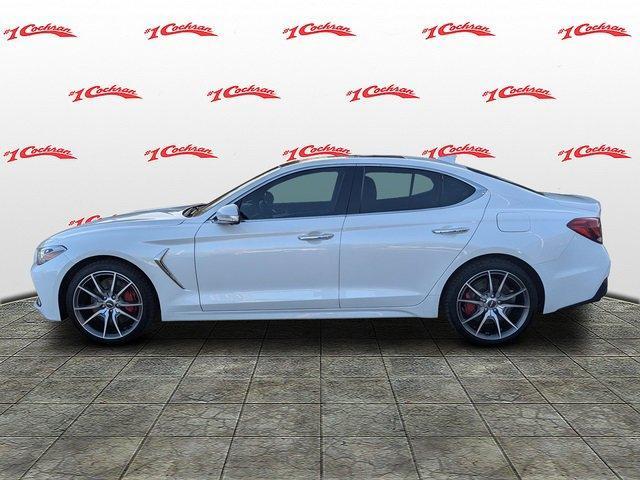 used 2021 Genesis G70 car, priced at $30,950