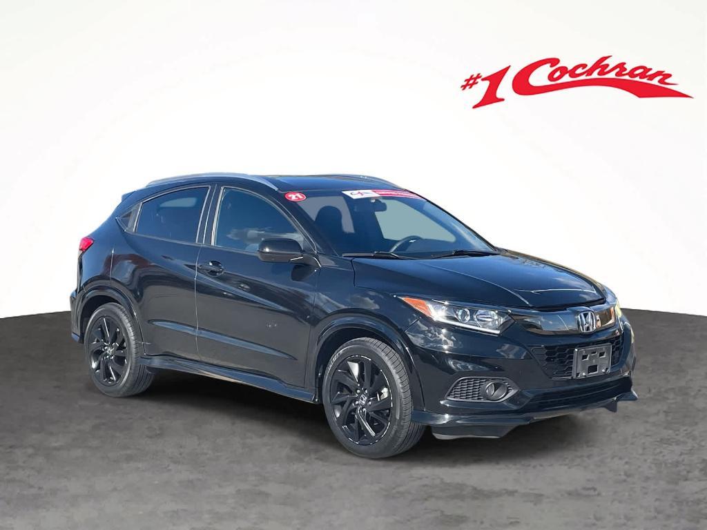 used 2021 Honda HR-V car, priced at $17,998