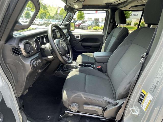 used 2021 Jeep Wrangler Unlimited car, priced at $30,799
