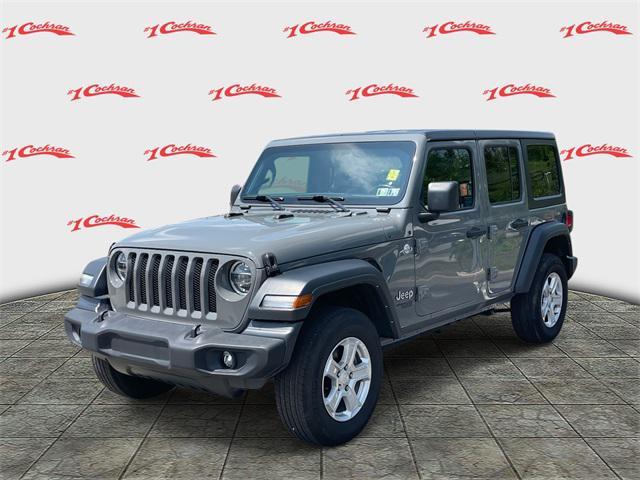 used 2021 Jeep Wrangler Unlimited car, priced at $30,799