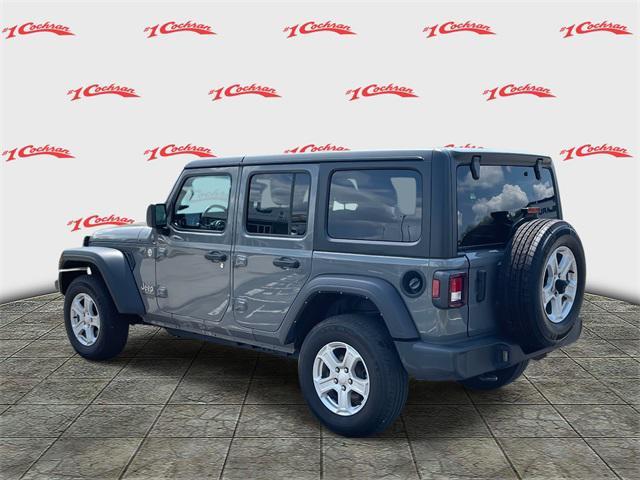used 2021 Jeep Wrangler Unlimited car, priced at $30,799