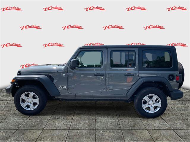 used 2021 Jeep Wrangler Unlimited car, priced at $30,799