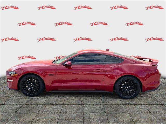 used 2021 Ford Mustang car, priced at $39,996