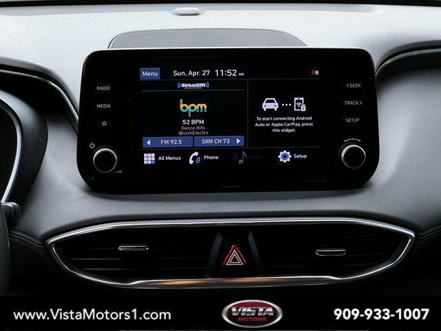 used 2022 Hyundai Santa Fe car, priced at $16,500