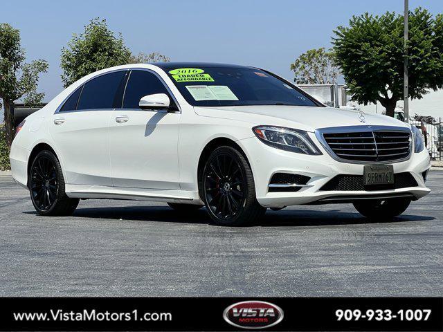 used 2016 Mercedes-Benz S-Class car, priced at $25,000