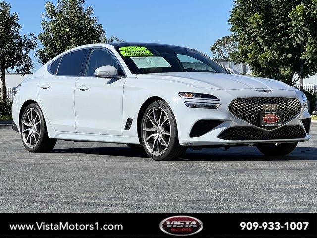 used 2022 Genesis G70 car, priced at $22,555