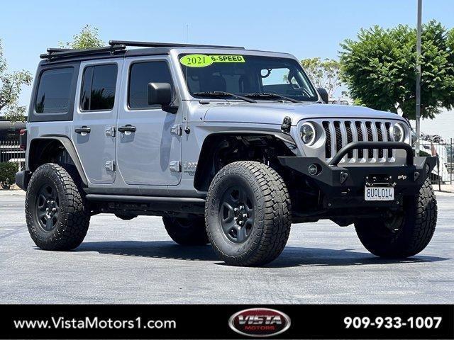 used 2021 Jeep Wrangler Unlimited car, priced at $21,999