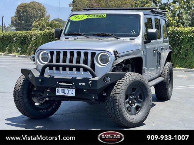 used 2021 Jeep Wrangler Unlimited car, priced at $21,999