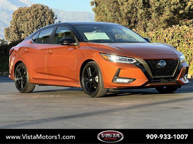 used 2021 Nissan Sentra car, priced at $19,500