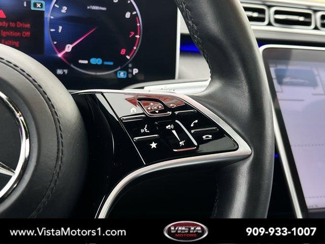 used 2022 Mercedes-Benz S-Class car, priced at $61,999
