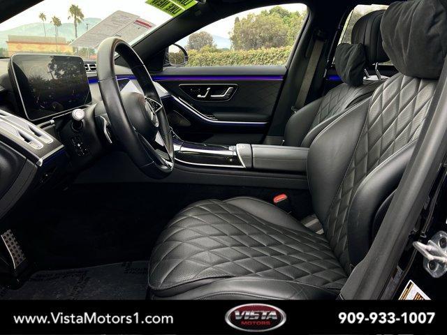 used 2022 Mercedes-Benz S-Class car, priced at $61,999