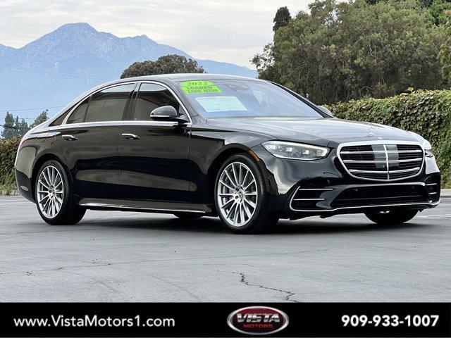 used 2022 Mercedes-Benz S-Class car, priced at $61,999