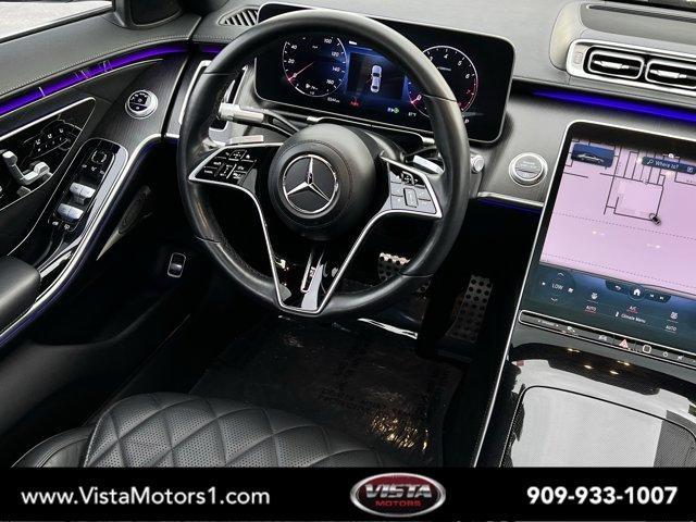 used 2022 Mercedes-Benz S-Class car, priced at $61,999
