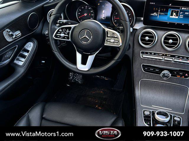 used 2020 Mercedes-Benz C-Class car, priced at $19,999