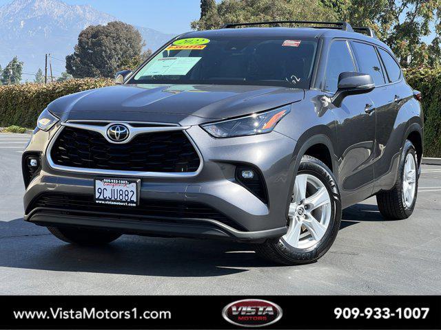 used 2022 Toyota Highlander car, priced at $24,500