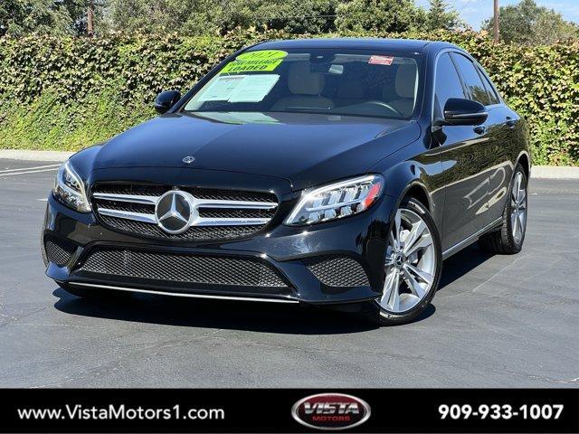 used 2021 Mercedes-Benz C-Class car, priced at $24,000